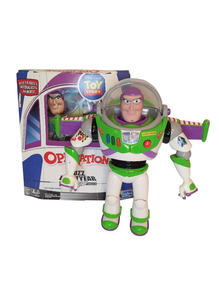 Disney Pixar Bilingual Buzz Lightyear & Operation Game