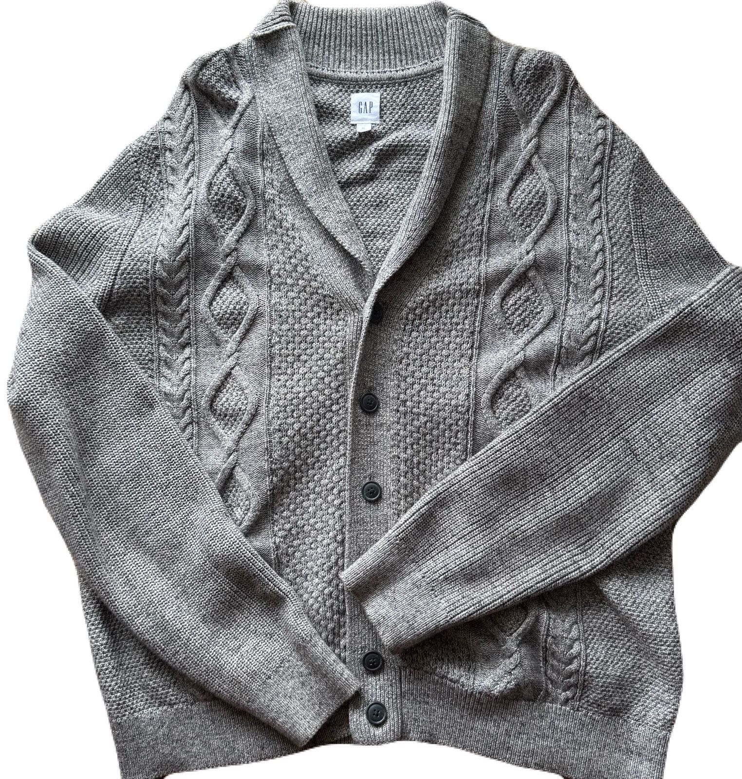 Gap Men's Cardigan Sweater-xl