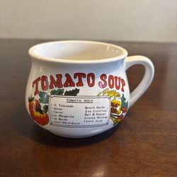 Vintage Tomato Soup Bowl 