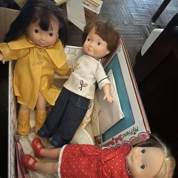 Old Fisher Price Dolls 