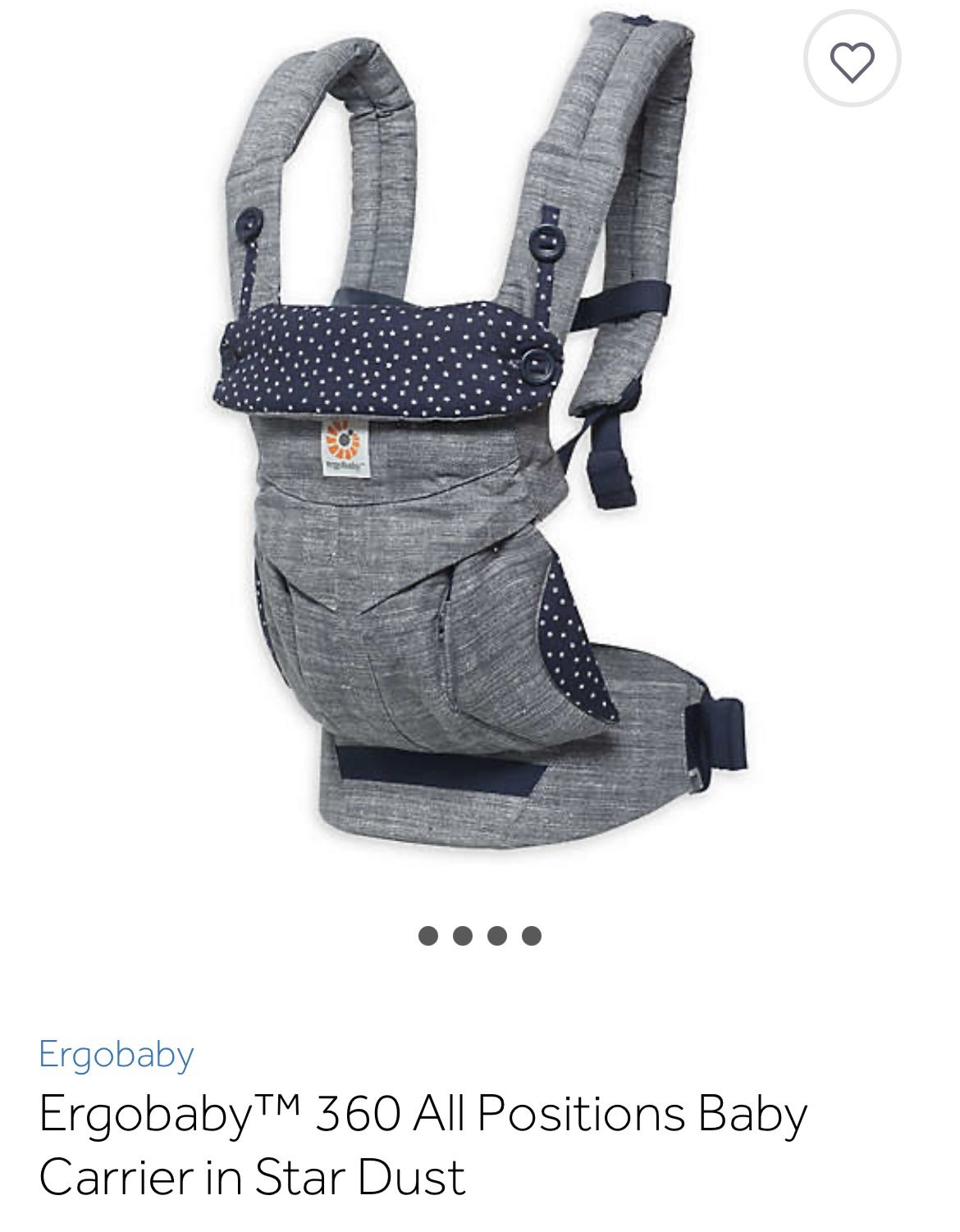 Ergobaby Omni 360 All-position Baby Carrier 
