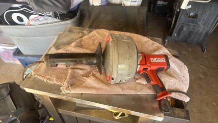 Ridged k45 plumber snake