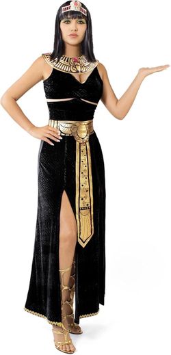 Women's Black Cleopatra Dress - Halloween & Cosplay