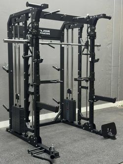 BRAND NEW SQUAT RACK SMITH MACHINE POWER RACK + WEIGHTS + DELIVERY 