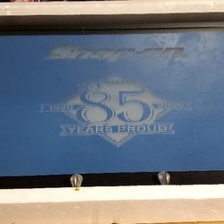 Snap On Etched  Mirror With Coat Hooks