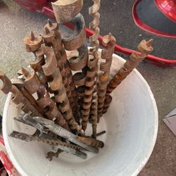Large Wood Work drill Bits ( Assorted) Complete.