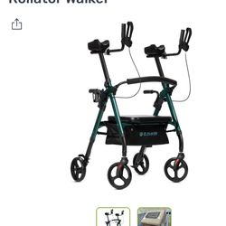 Walker Upright Rollator Heavy Duty