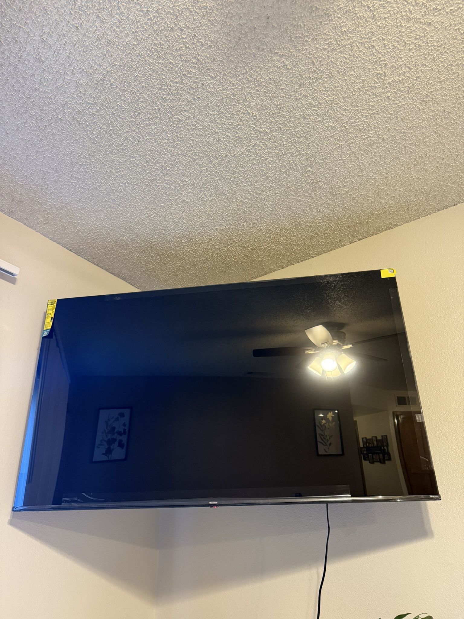 65” Hisense Smart TV For Sale. 