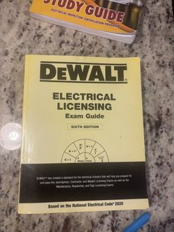 Dewalt Electrician License Book 6th Edition 