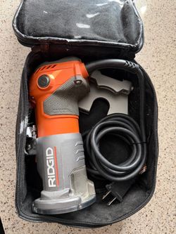 RIDGID Compact Router with Carrying Case