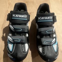 Scattante Ferraci Cycling Shoes Women’s 10 41 Excellent Condition