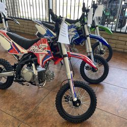 Brand New 125cc Off Road Motorcycles And Dirt Bikes