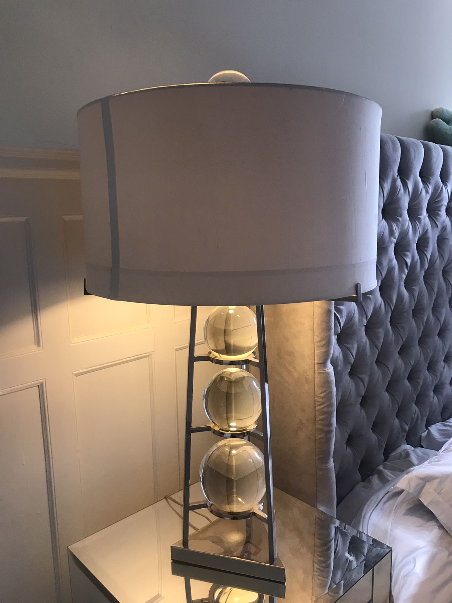 Two Beautiful Modern Lamps for Sale