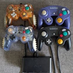 Controller Bundle With Dongle For Nintendo GameCube/Nintendo Switch