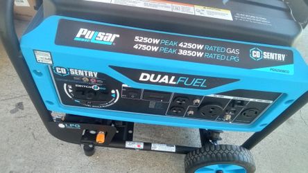 Generator Pulsar Dual Fuel 5250watts