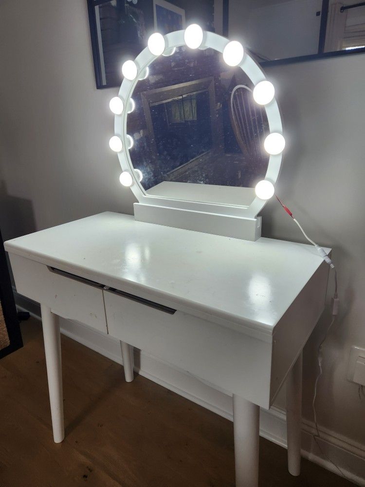 White Vanity