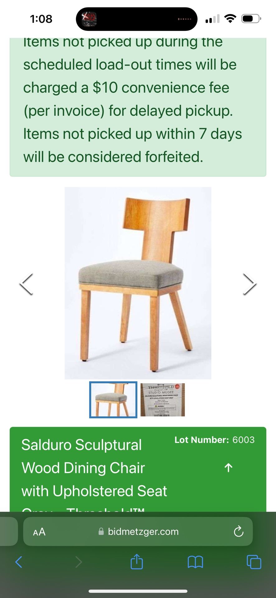 Threshold Chairs