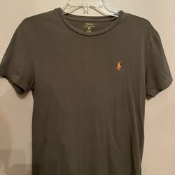 Polo by Ralph Lauren Olive Orange logo tee