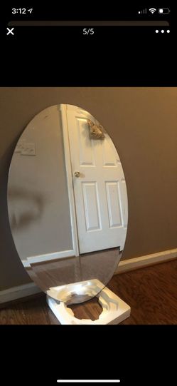 Wall glass mirror