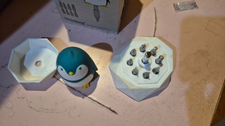 Cute Penguin 8-in-1 Portable Screwdriver Set, Phillips, Slotted, Screw Driver & Nut Driver