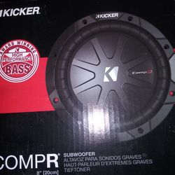 Kicker Comp R 8" Subwoofers