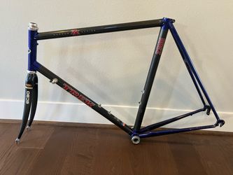 trek carbon fiber road bike frame 60cm