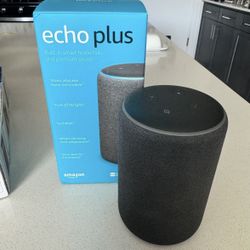 Amazon Echo Plus (2nd Gen) – Smart Speaker w/ Hub