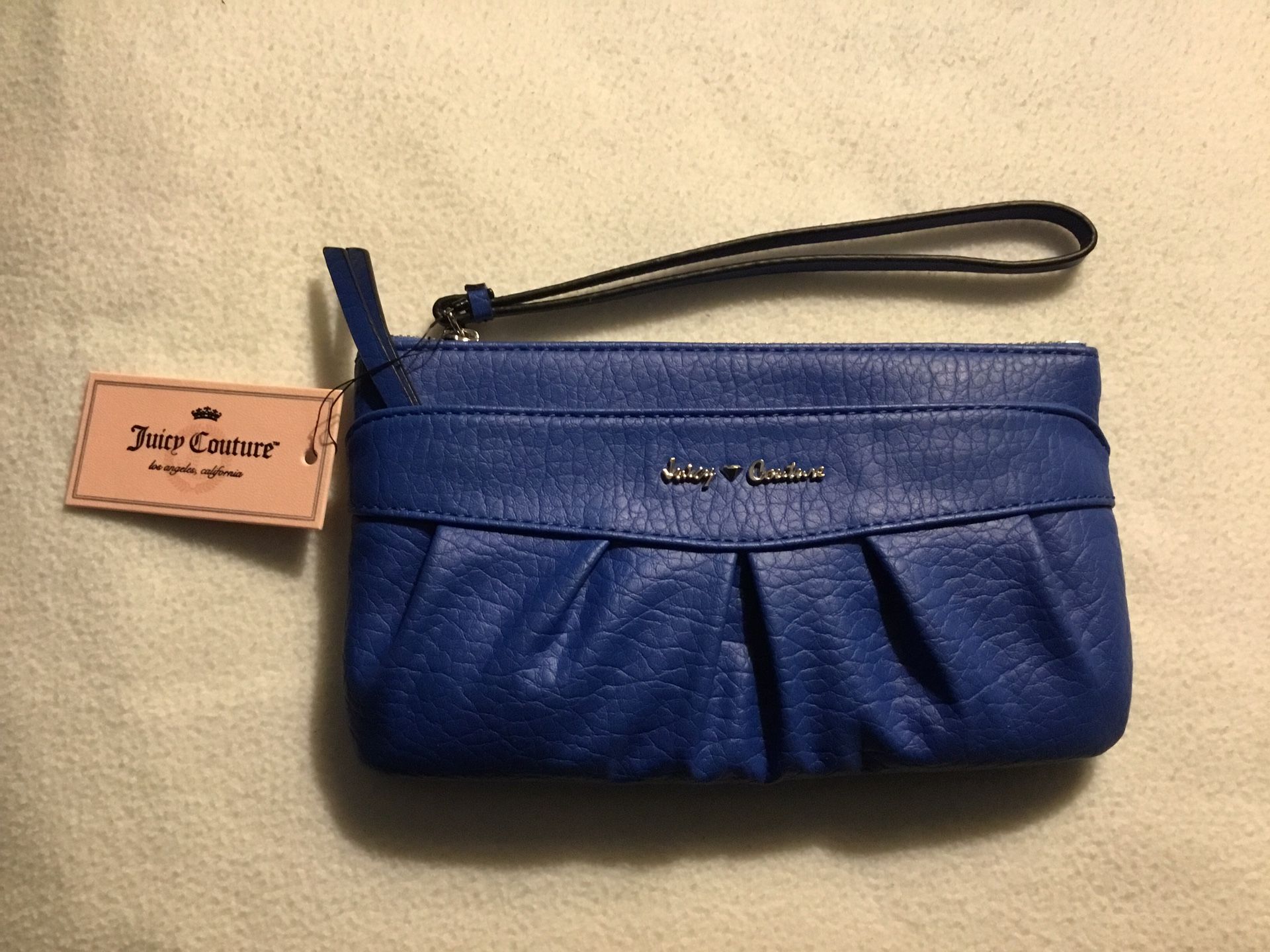 Ladies Blue Wristlet Purse