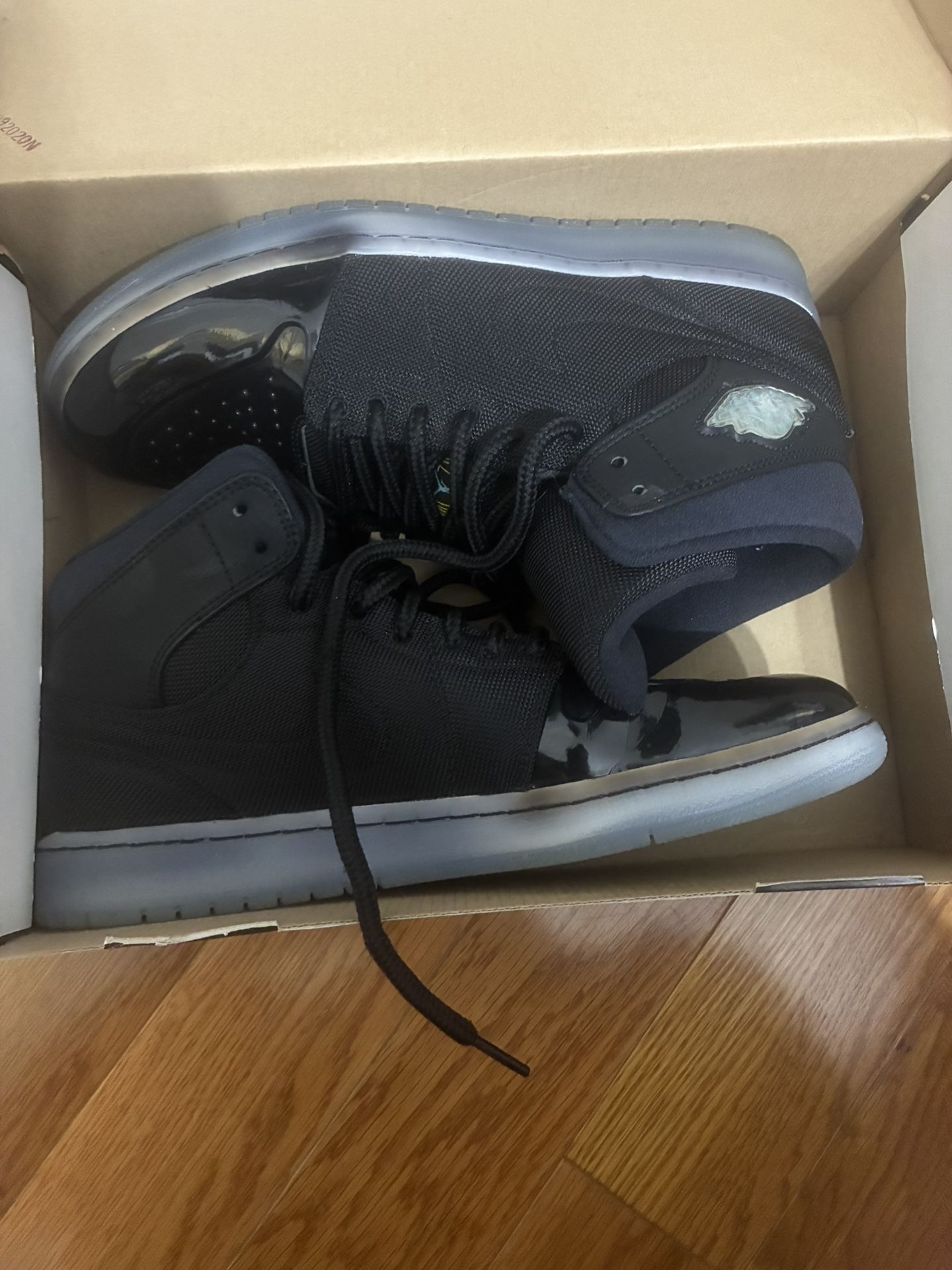 Size 10 - Air Jordan 1 Retro 95 Txt Gamma Nike Swoosh 23 NBA Rare
