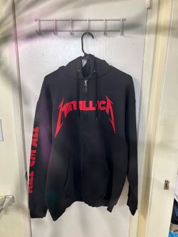Metallica KILL ‘EM ALL Zip Up Hoodie Black XL **BRAND NEW**OFFICIAL MERCH**