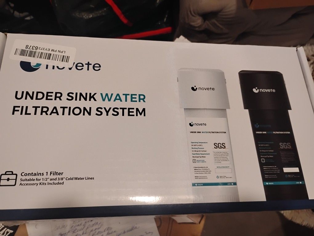 under sink water filtration system