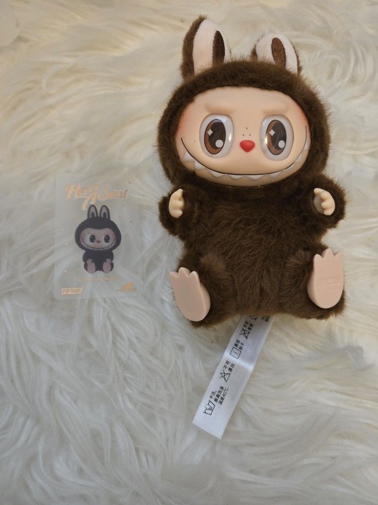 Popmart Labubu Have A Seat Secret Chestnut Cocoa Quduoduo Keychain