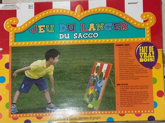 Kids Bean Bag Toss Game
