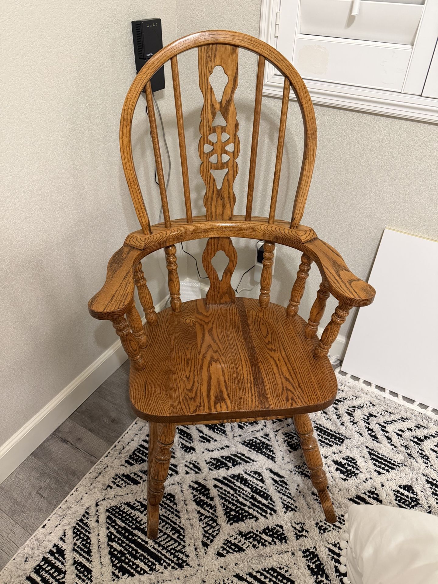 Solid Wood Rocking Chair