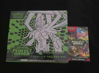 Pokemon Pokémon Perfect Order Pokemon Center Elite Trainer Box PC  ETB  Booster Bundle