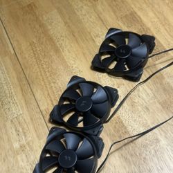 3 X Fractal Design Pc Case Fans