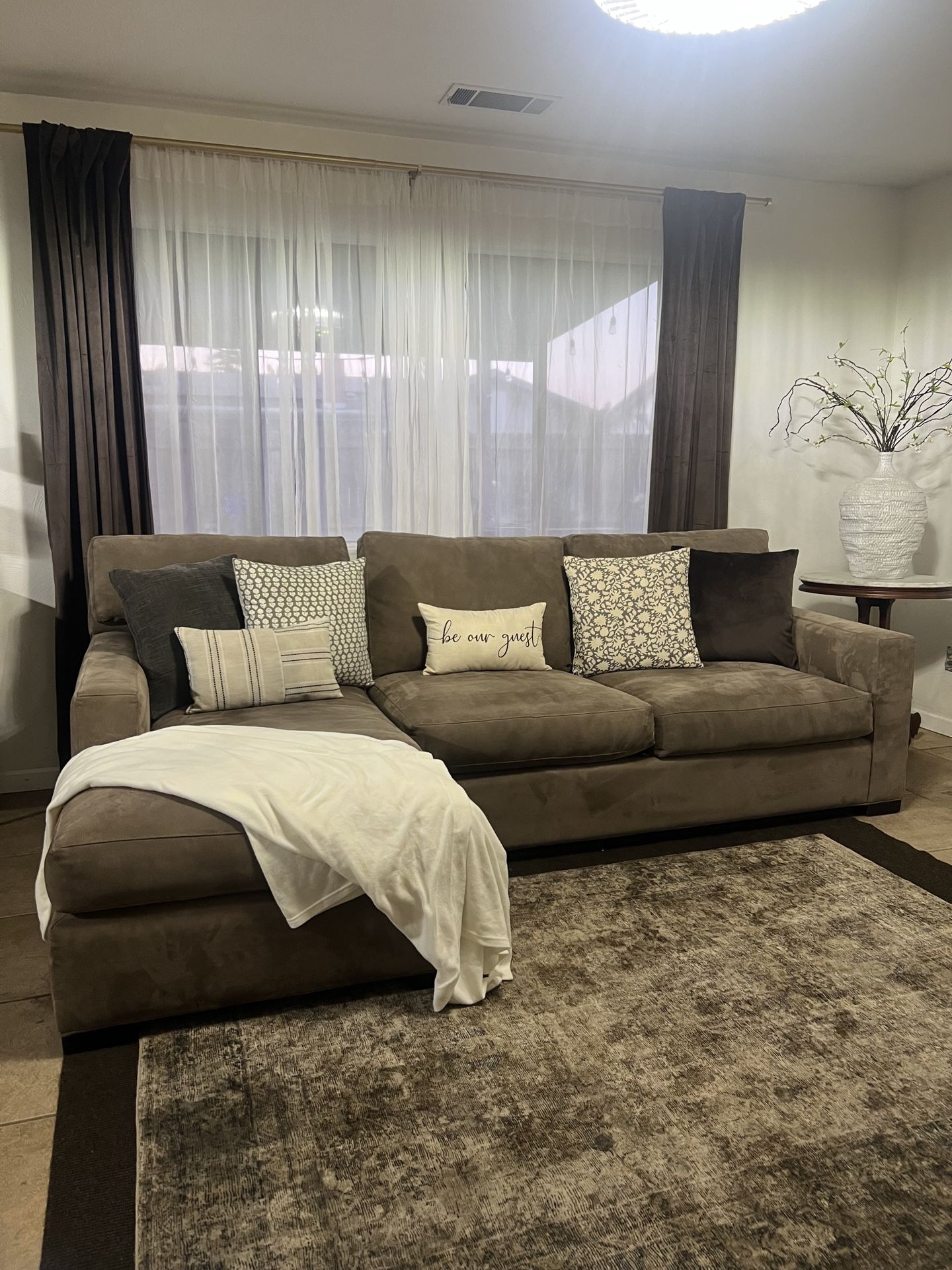 Sofa With Left Side Chaise