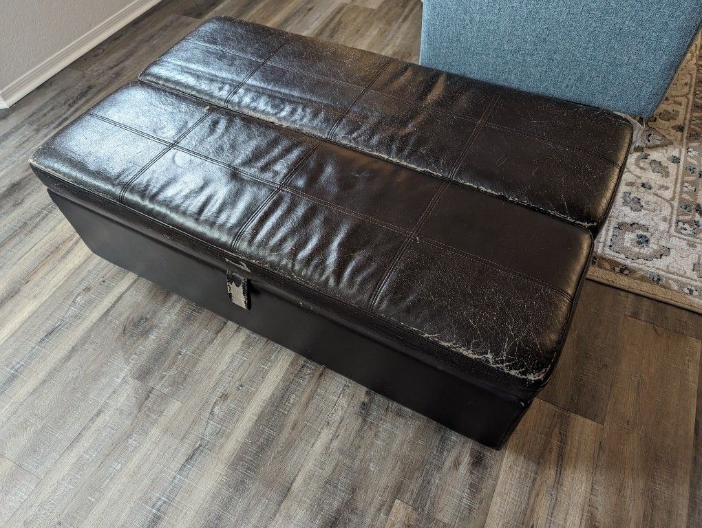 Twin Size Folding Ottoman Sleeper Bed with Mattress Convertible Guest Bed