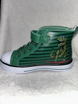 Green Dino 🦖 High Top Sneakers