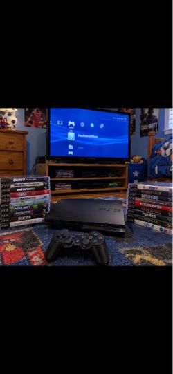 PS3 bundle with 9 plus games