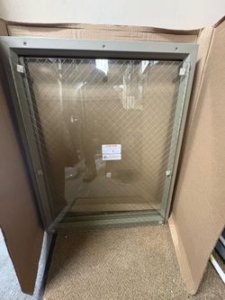 Fire Rated Access Panel Door with Fire Rated Glass(Assembly)