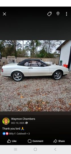 92 Cadillac allante