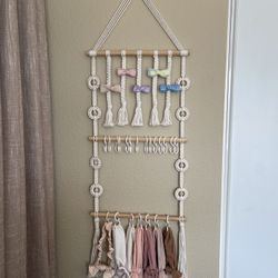 Hair Bows & Headband Organizer For Girls