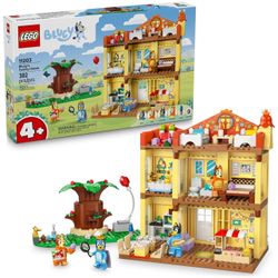 LEGO Bluey: Bluey’s Family House - Toddler Toy for 4 Year Old Boys and