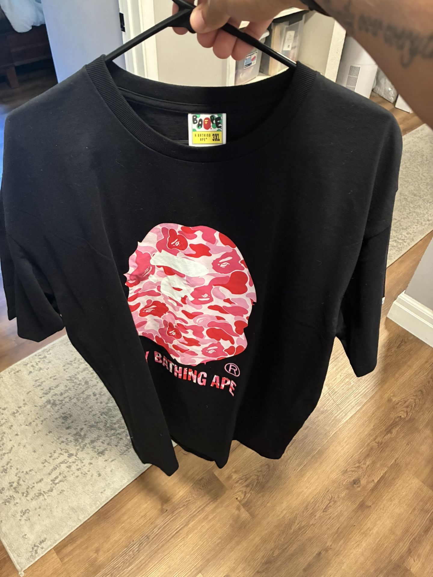 Bape ABC Pink Camo Sz 3xl