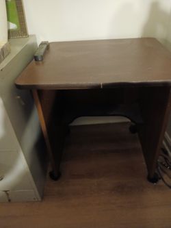 Desk With Shelf