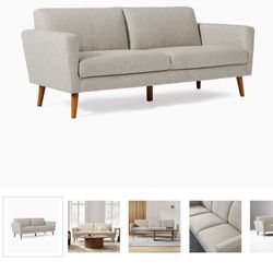 West Elm Oliver Sofa 72” 