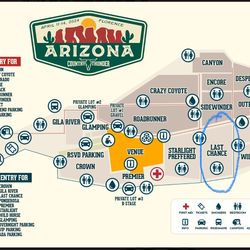 Country Thunder 2025 Campsite