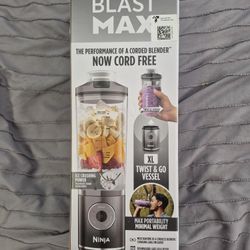 Brand New Ninja Blast Max XL 22oz Portable Blender Never Used