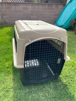 XL dog crate for travel